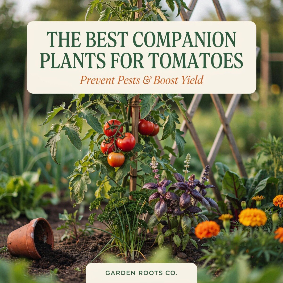 The Best Companion Plants for Tomatoes to Prevent Pests and Boost Yield