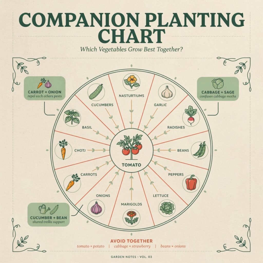 Companion Planting Chart