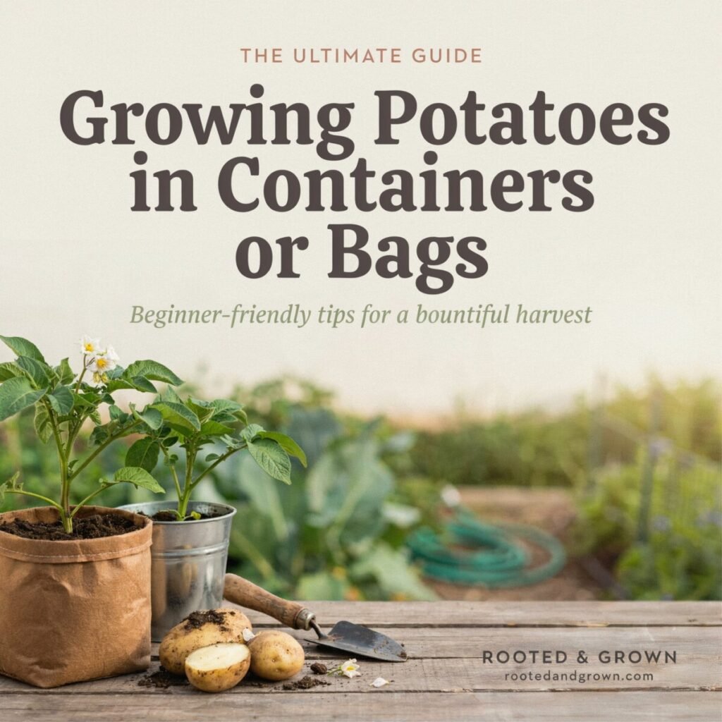 Growing Potatoes in Containers or Bags