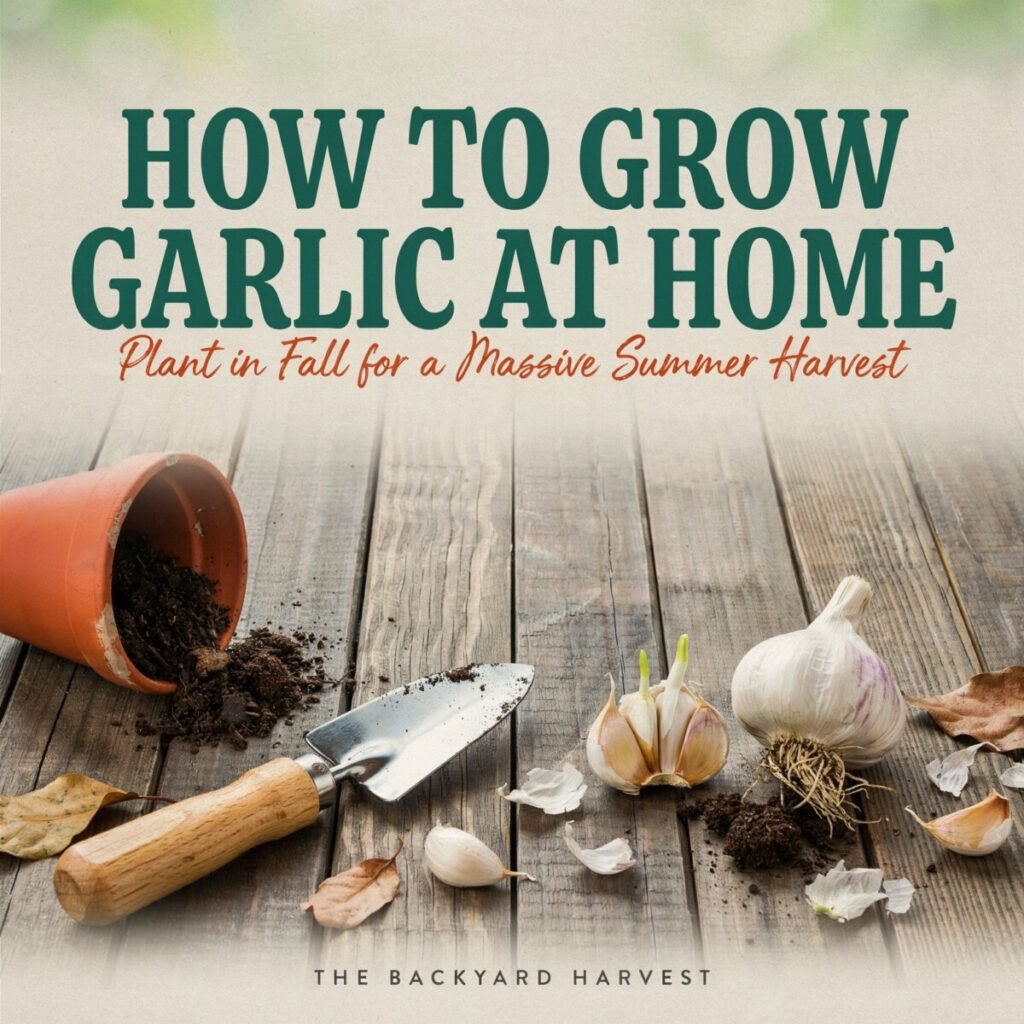 How to Grow Garlic at Home