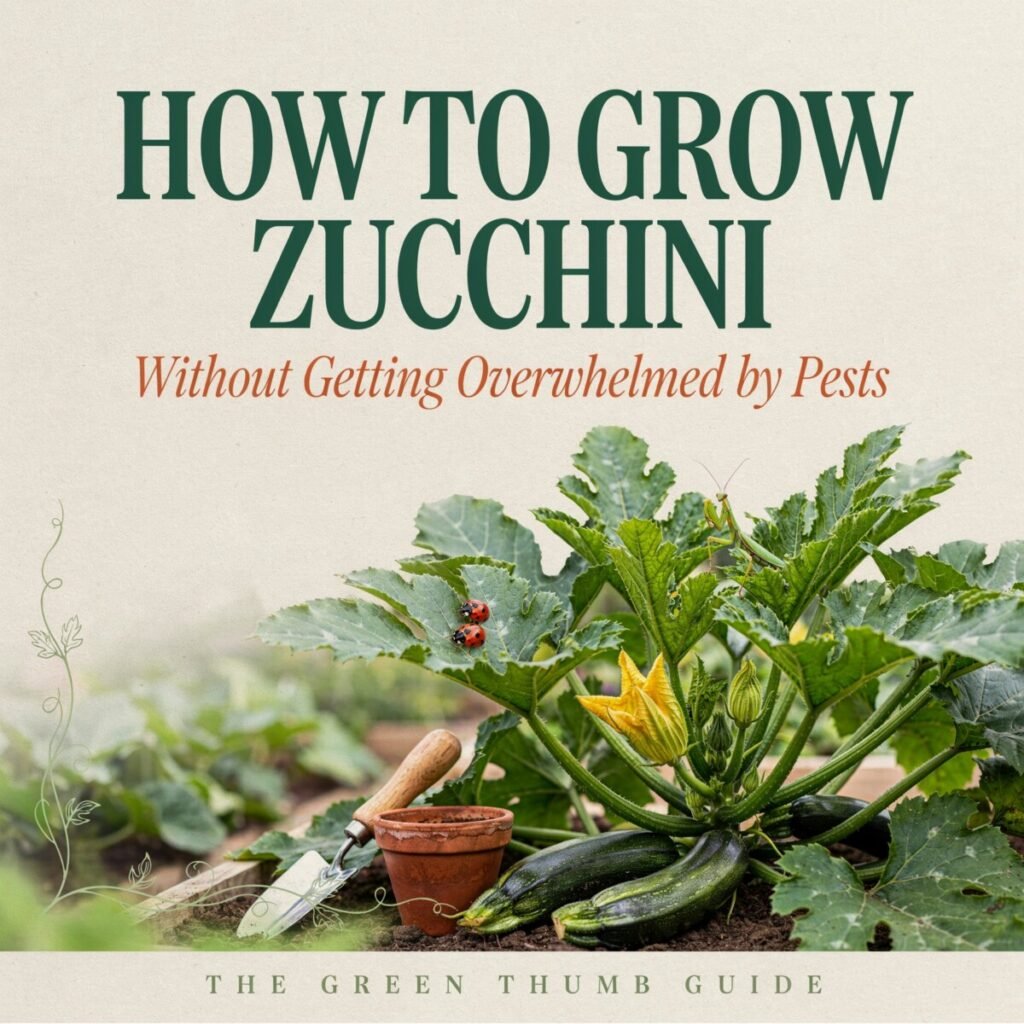 How to Grow Zucchini Without Getting Overwhelmed by Pests