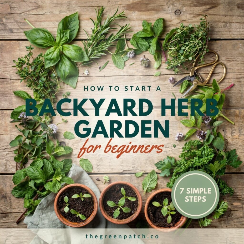 How to Start a Backyard Herb Garden for Beginners