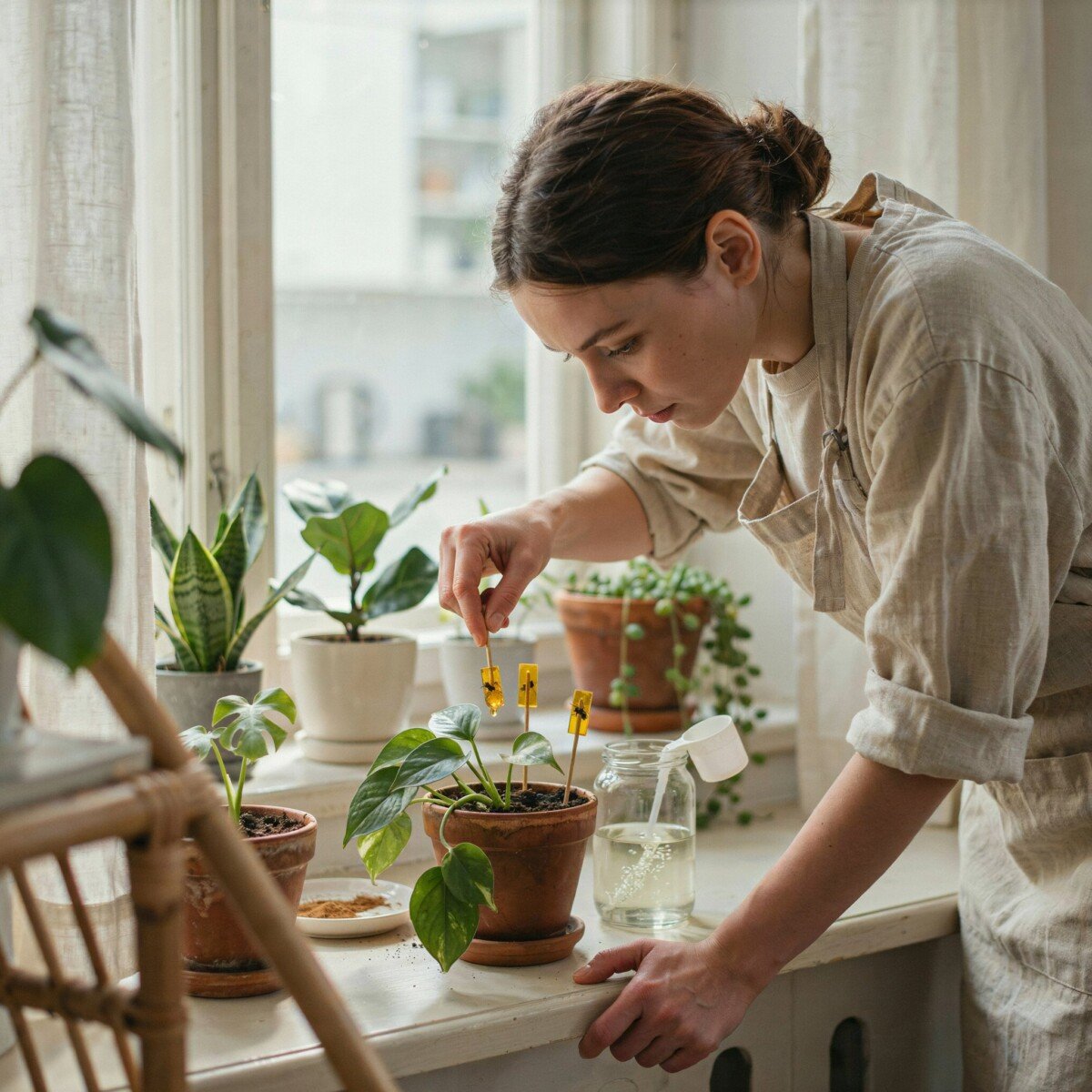 How to Get Rid of Fungus Gnats in Houseplants Permanently